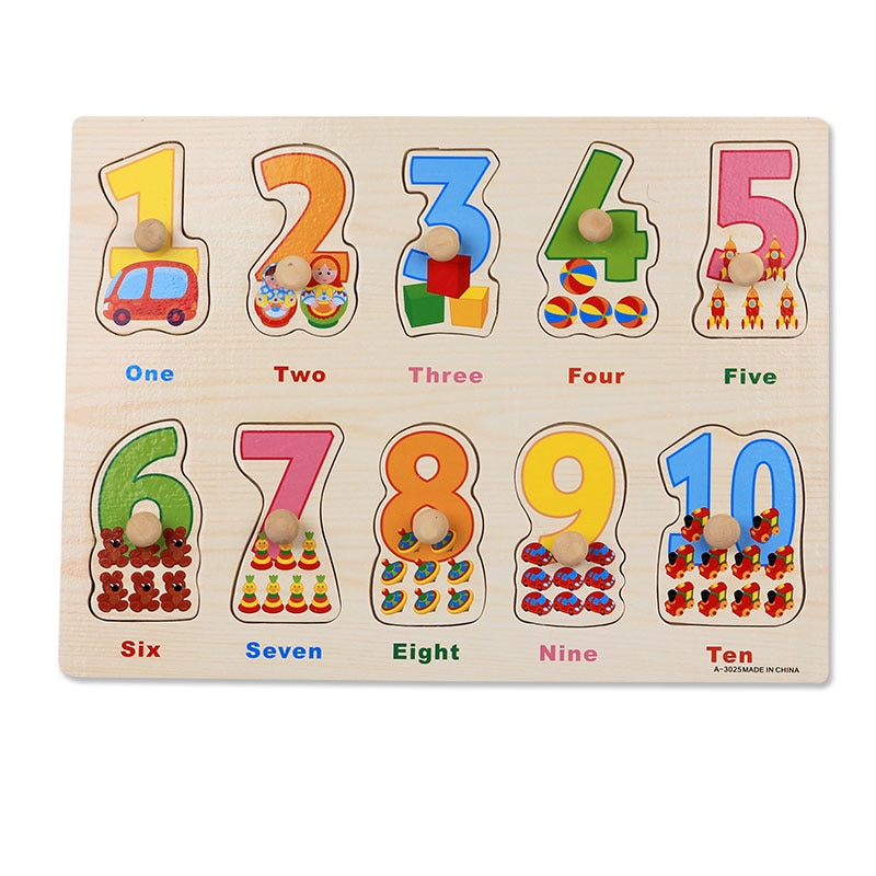 Wooden Baby Toys Puzzle Board Set